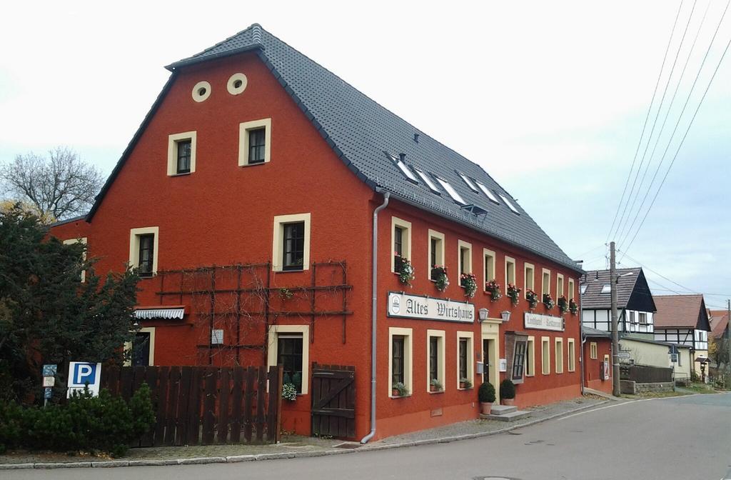 Altes Wirtshaus Foerdergersdorf Bed & Breakfast Tharandt Exteriör bild